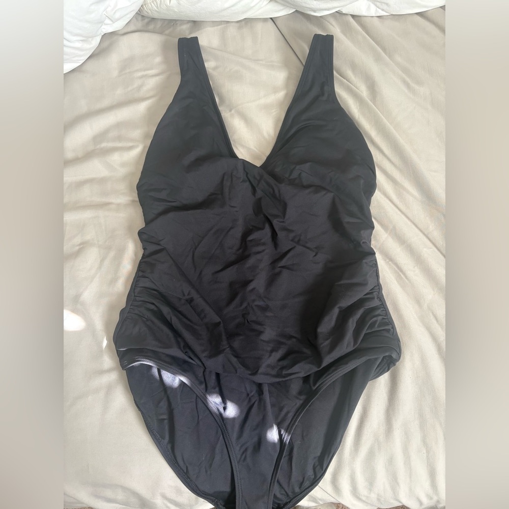 Anne Cole Black One-Piece Swimsuit